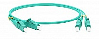 Патч-корд FC-D2-9-SC/UR-SC/UR-H-5M-LSZH-YL SM 9/125 (OS2), SC/UPC-SC/UPC, 2.0 мм, duplex, 5 м Hyperline