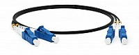 Патч-корд FC-D2-9-LC/UR-LC/UR-H-20M-LSZH-YL SM 9/125 (OS2), LC/UPC-LC/UPC, 2.0 мм, duplex,  20 мБ Hyperline