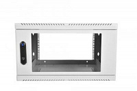 Шкаф ШРН-Э-6.500 6U (600 × 520) дверь стекло ЦМО